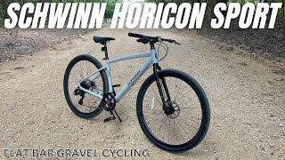 $397 Schwinn Horicon Sport Gravel Bike | Budget Friendly 700C Flat Bar Fun!