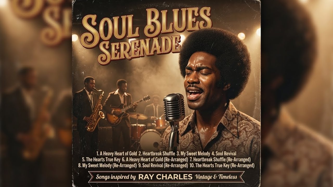 Soul Blues Serenade | Songs inspired by RAY CHARLES | Vintage & Timeless | New Songs 2025