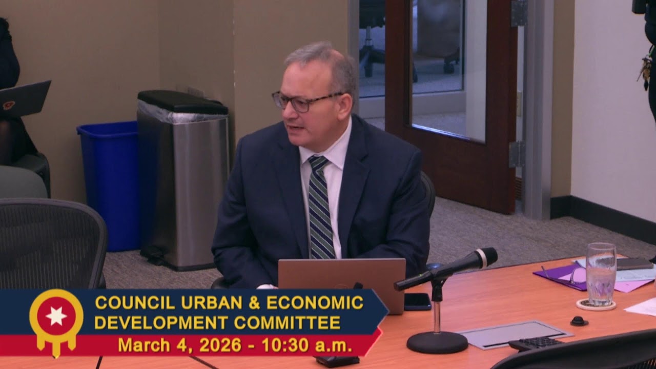 Tulsa City Council Urban & Economic Development Committee Meeting