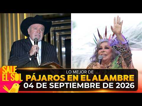 ¡Verónica Castro REGAÑA al ‘Güero’ por HABLAR de su SALUD ! I Lo Mejor de Pájaros 04/09/26