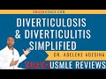 Diverticulosis and diverticulitis Simplified