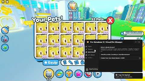 PSX new visual pet changer