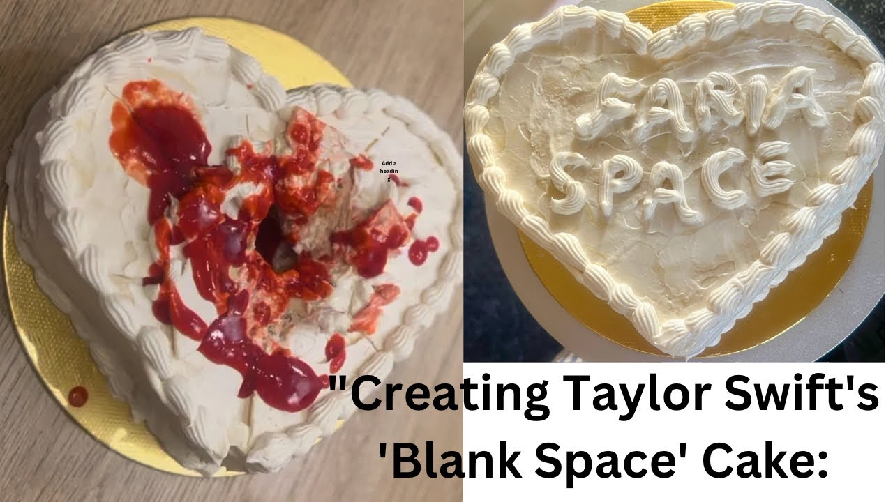 "Creating Taylor Swift's 'Blank Space' Cake Edible Artistry!" 