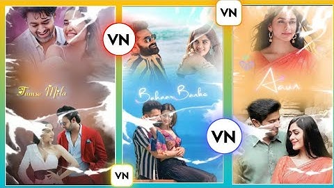 VN Trending Lyrics Video Editing | Lyrics Video Editing In Vn App | Hindi Songs