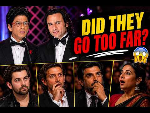 SRK & Saif Got INSULTED at 55th Filmfare Awards ?! 😳 Watch This