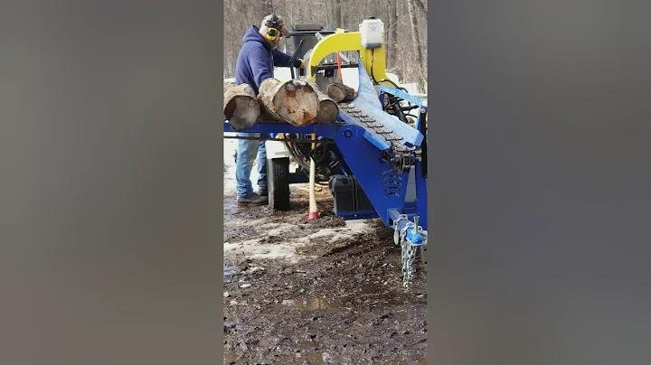 Spring Time Fire Wood Processing