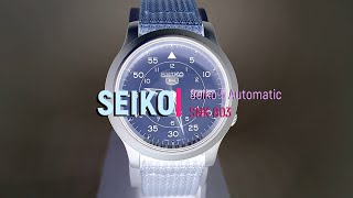 Seiko Snk803 - Video Unboxing, Tutorial & Review.