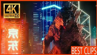 Best Scene Of The Movie Godzilla Meets Kong 4K,Hdr
