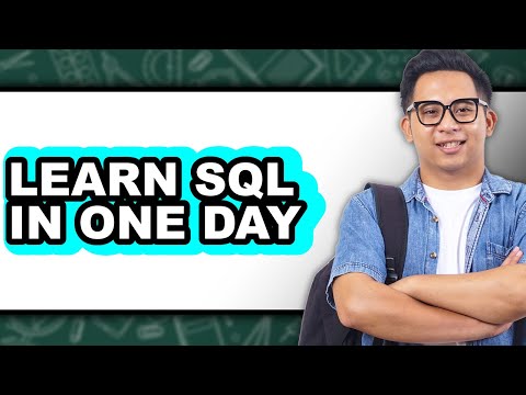 How To Learn SQL In One Day - Step By Step