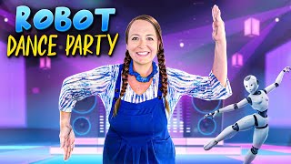 🤖🎉 Robot Dance Party | Groovy Gabby | Kids video