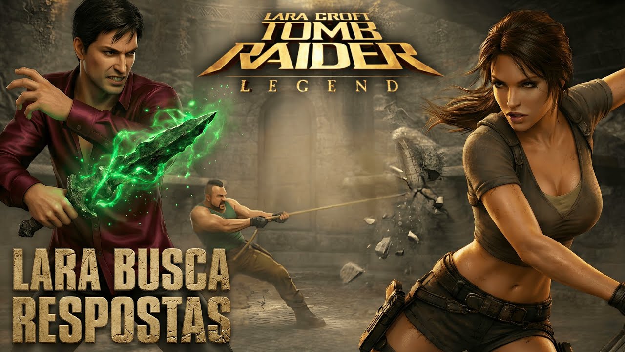 A FASE EM GANA É SENSACIONAL! - Tomb Raider Legend Gameplay PT-BR (Parte 4)