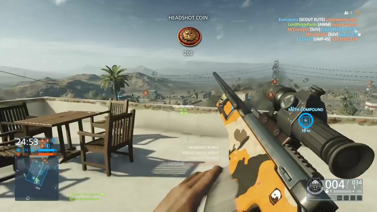 Battlefield: Hardline | Multiplayer/Online Sniper Montage [Community]