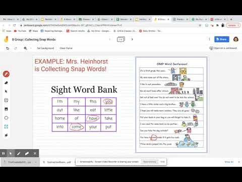 Collecting Snap Words