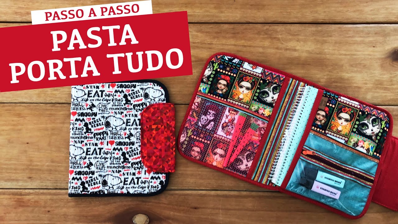 Pasta Porta Tudo Grande - Fácil e prático