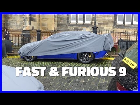 Fast and Furious 9 - SOME CARS SPOTTED DURING FILMING IN EDINBURGH
