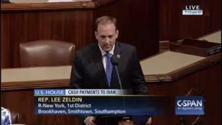 Rep. Zeldin Speaks on House Floor re: Why US Shouldn't Pay Ransoms?