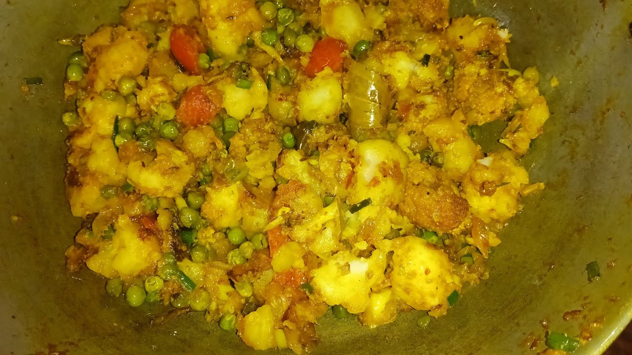  ऐसा बनाओ हलवाई जैसी भंडारे वाली आलू मटर की चटपटी टेस्टी सब्जी❤️