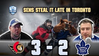 Toronto Maple Leafs Fans devastated | Fan Reactions to Senators 3 - 2 Leafs | NHL Fan Reactions
