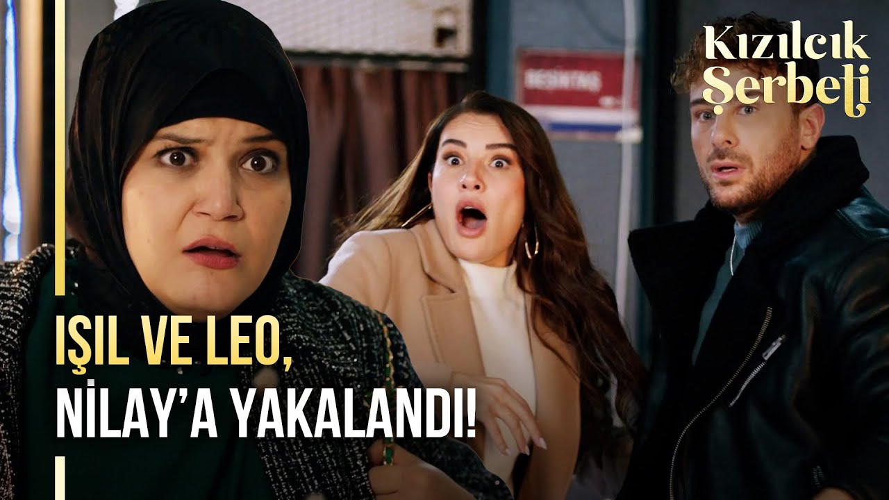 Nilay, Işıl ve Leo’yu öpüşürken görüyor! (Son Sahne) | Kızılcık Şerbeti 111. Bölüm