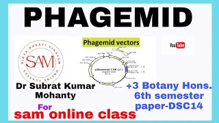VECTOR PHAGEMID@SAM BIOLOGY 🧫 CLASS.
