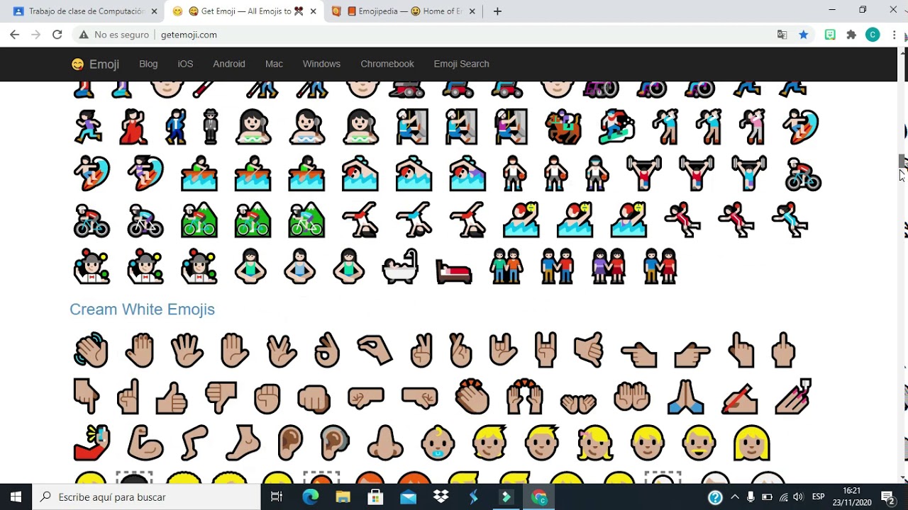 Usar emojis en Google Classroom ๐ฎ๐ค - YouTube