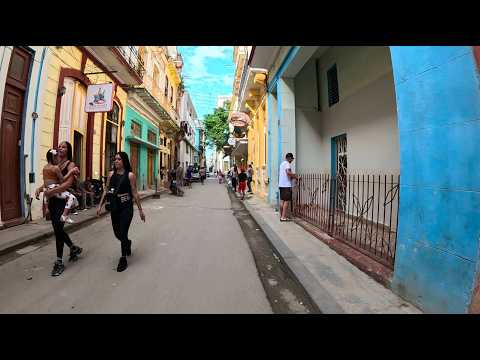Walking Havana's 🇨🇺 Cuba Most Authentic Streets | Pure Cuban Vibes