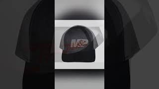 M&amp;P® Range Ready™ Logo Cap Trucker Cap with Laser Cut Rubber Logo Front