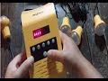 Prueba de iluminación del sistema de iluminación de emergencia Olympic.