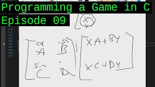 Making a game in C from scratch! Ep 09: [Graphics Programming: Rotated Rects]