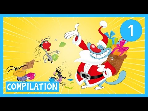 Oggy And The Cockroaches - Full Episodes In Hd Compilation 1 Hour _ Christmas