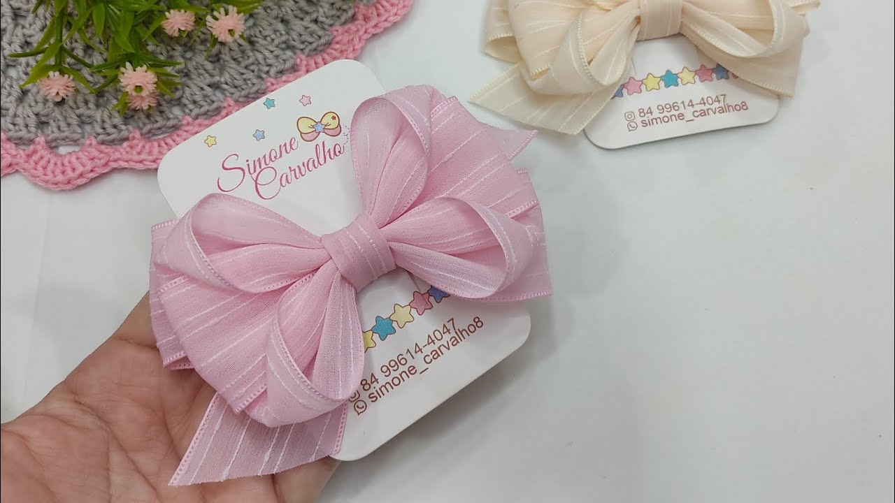 Laço Fácil e Lindoo 🎀 😍