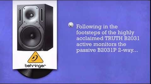 Behringer Truth B2031P - DJkit.com