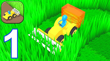 Grass Reaper - Gameplay Walkthrough Part 1 levels 1-2 (iOS,Android Gameplay)