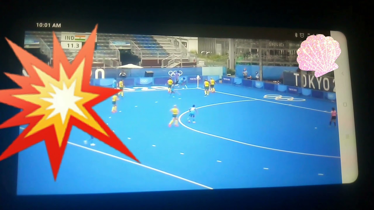 Tokyo Olympic 2020 India women vs Australia women hockey quarter final headlight