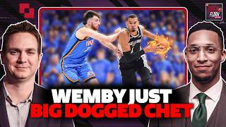 Chet Holmgren Has To Play with Fire Against Wemby | Chris Mannix & Evan Turner