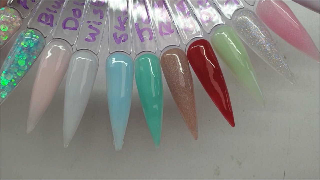 Diamond nails supplies unboxing/review YouTube
