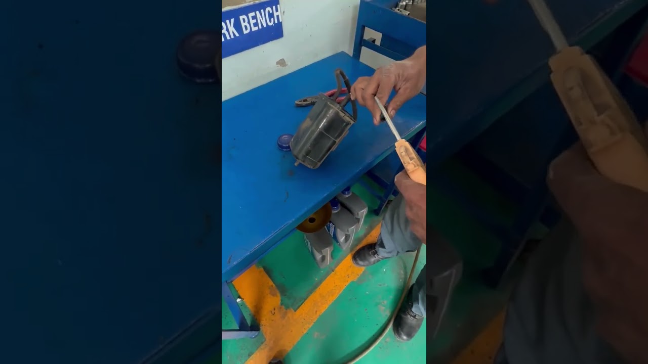 charcoal canister clean with high pressure 