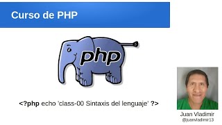 01 Introduccion al lenguaje PHP