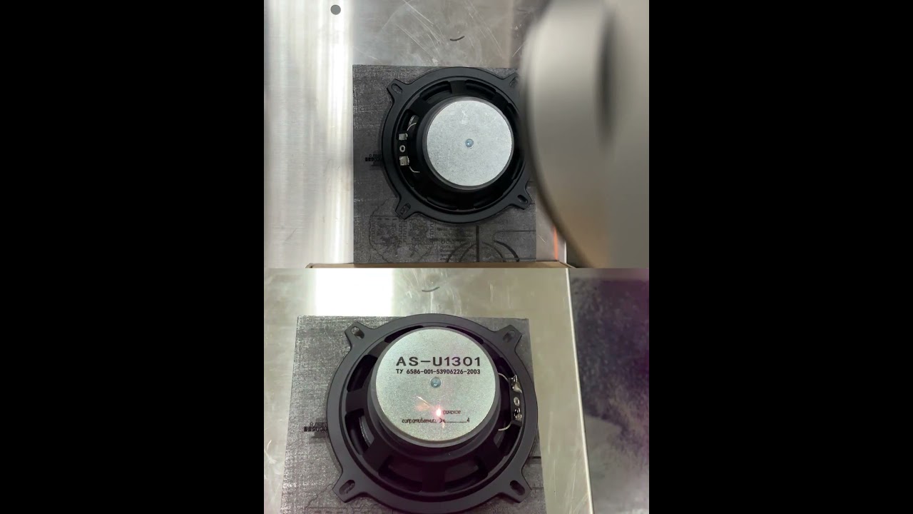 Маркировка оптоволоконным лазером Markjet 410 (100 Вт) по металлу при разных параметрах