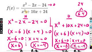 Rational functions: zeros, asymptotes, and undefined points : Khan Academy