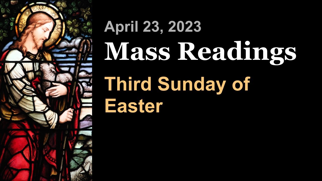 Third Sunday of Easter