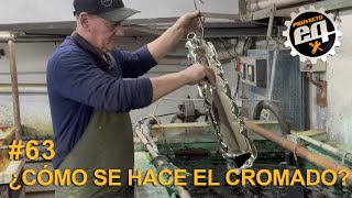 ¿CÓMO SE HACEN LOS CROMADOS? Explicado por Luis de Cromados Los Primos #Cap 62/ Temp 4 / Proyecto EQ