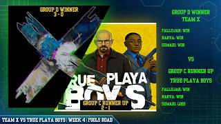 TEAM X vs True Playa Boys | Fools Road | 26.04.26