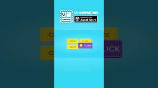 [UI Animation Tool] UI animation in Unity example #9 | Buttons