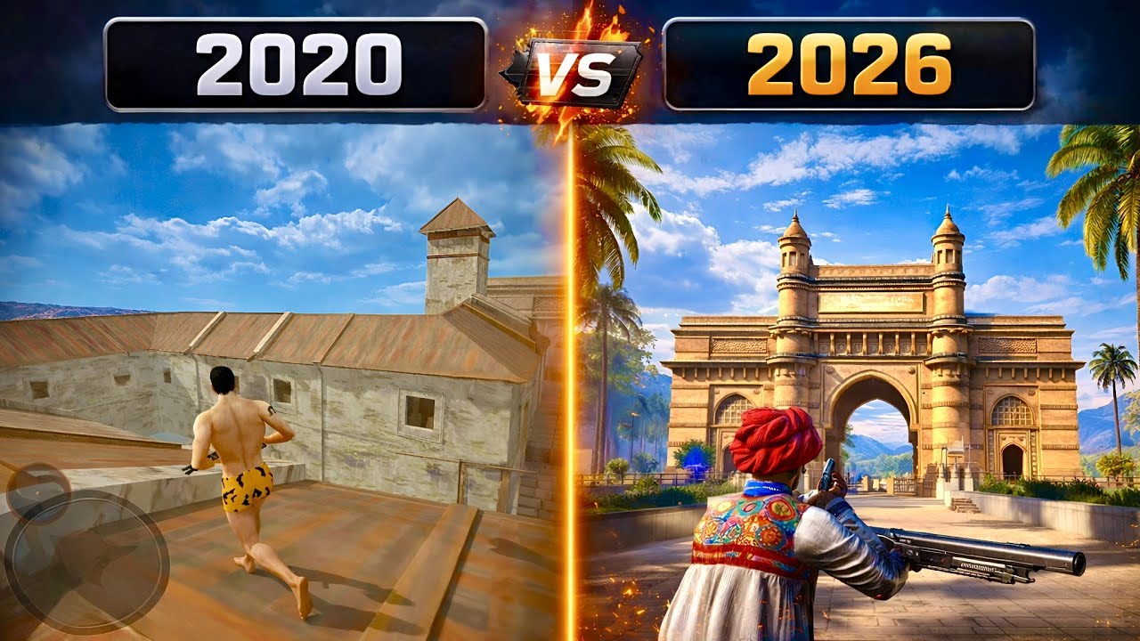 ScarFall 2.0 Old Graphics vs New Graphics!🤯 ft.