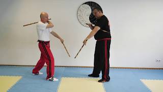 Modern Arnis - DAV: Doppel Sinawali mit der 1. Doppelstock Serie