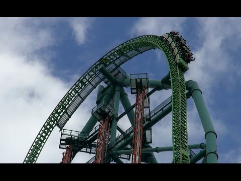 World´s Tallest Rollercoaster | Kingda Ka Off Ride at Six Flags Great ...