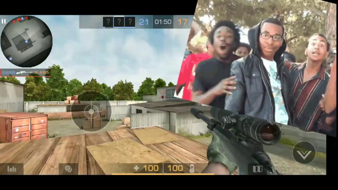 CSGO MOBILE GAMEPLAY!!! CRAZZY SNIPER BATTLE!!!