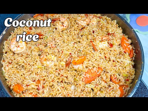 HOW TO MAKE COCONUT RICE USING COCONUT CREAM | COCONUT RICE RECIPE ...
