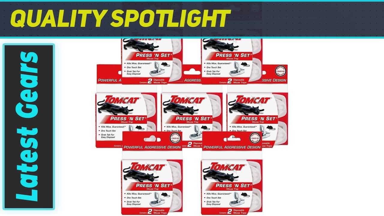 Tomcat Press 'N Set: Effective Mouse Trap?
